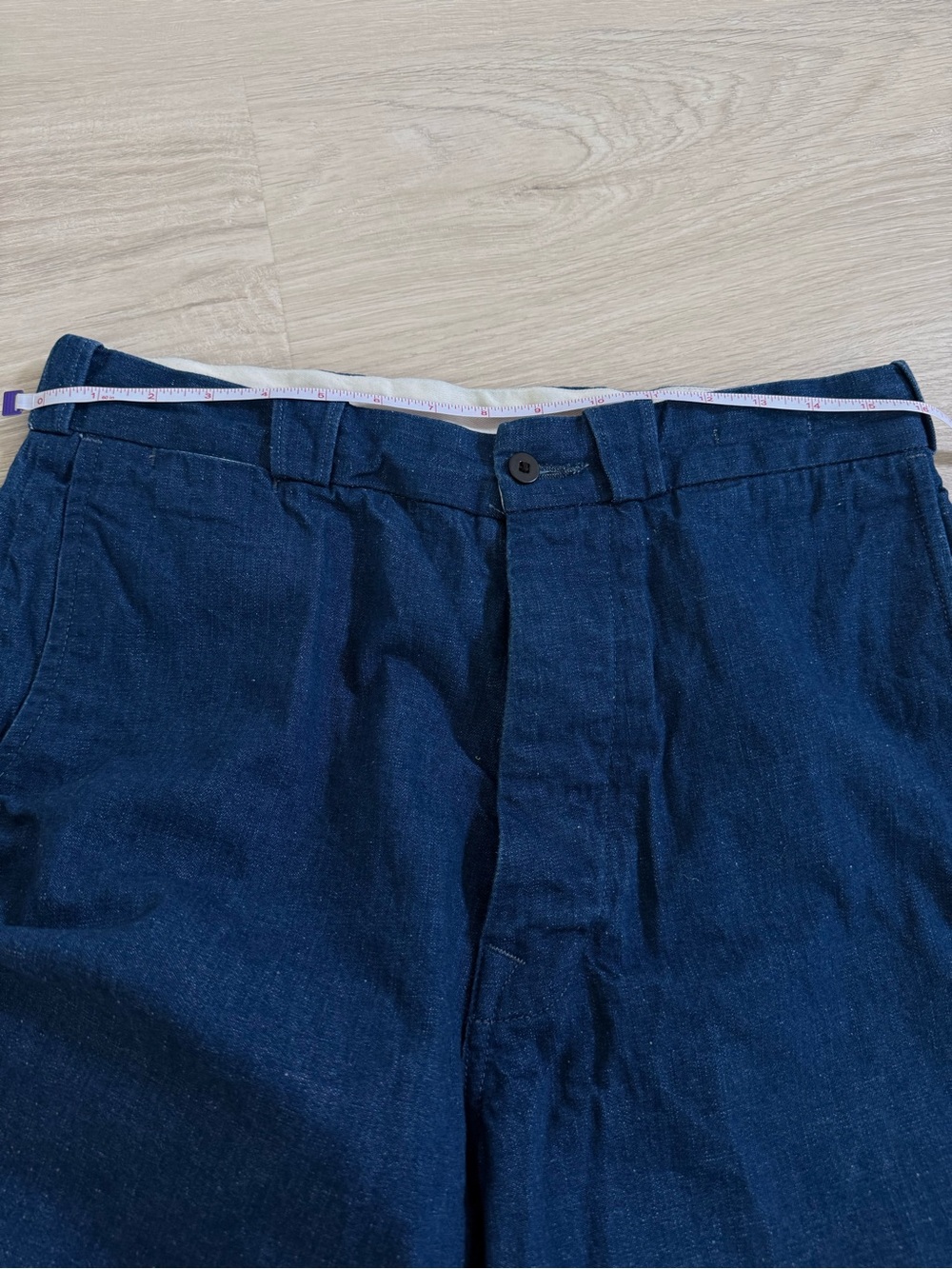 Imogene + Willie Kate Rigid Indigo Trouser Jeans | Classic Blue | 31 - Picture 13 of 14